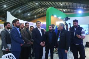 بازدید دکتر خیاطیان از نمایشگاه الگوهای مسیر پیشرفت