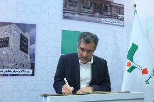 بازدید دکتر خیاطیان از نمایشگاه الگوهای مسیر پیشرفت
